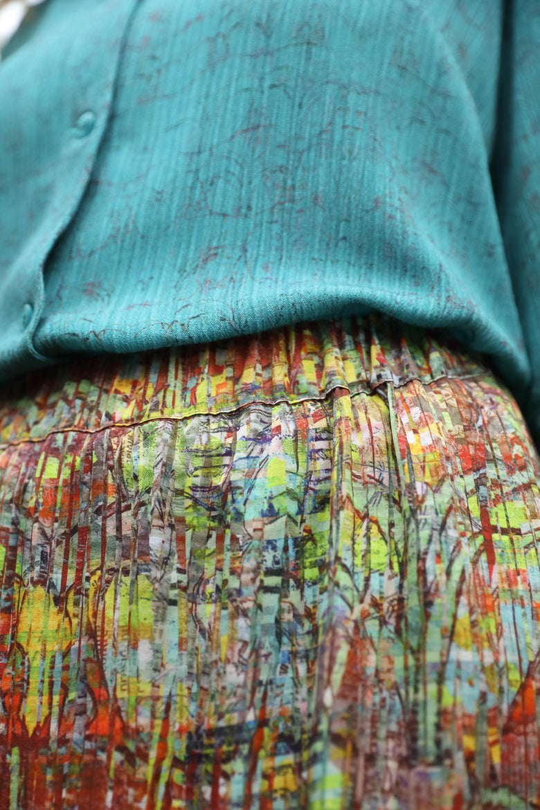 vêtement artist la marque jupe-tropic