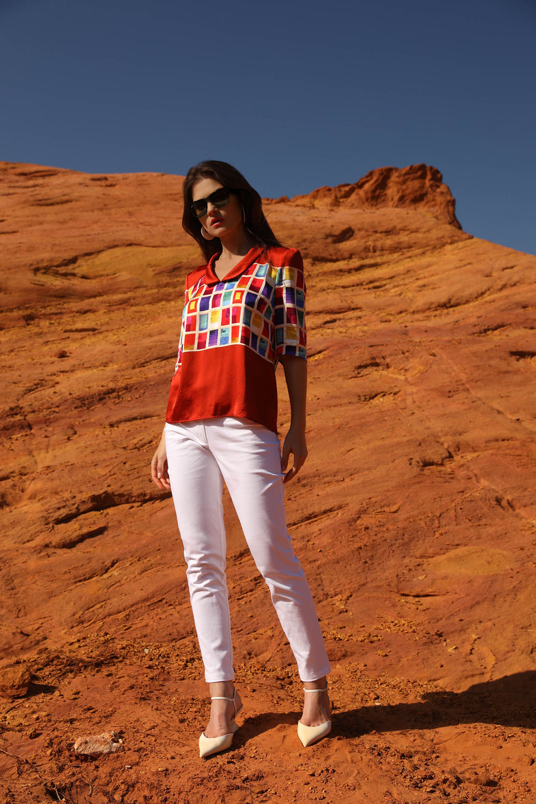 vêtement artist la marque top-manches-coudes-mille-une-couleurs