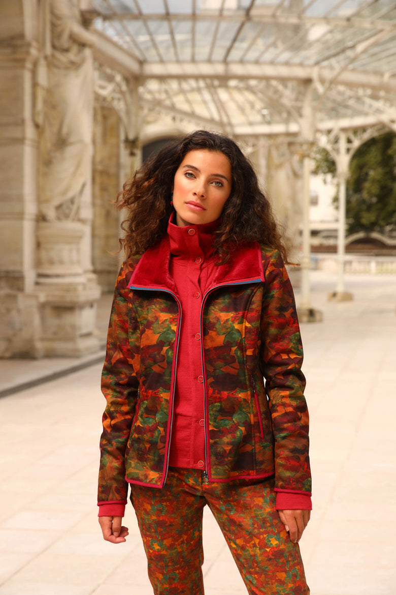 vêtement artist la marque veste-jardins-enchantes