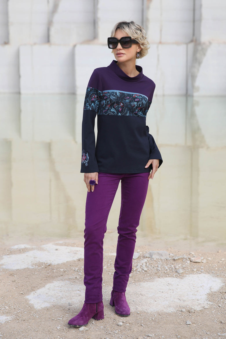 vêtement artist la marque pull-col-montant-memory