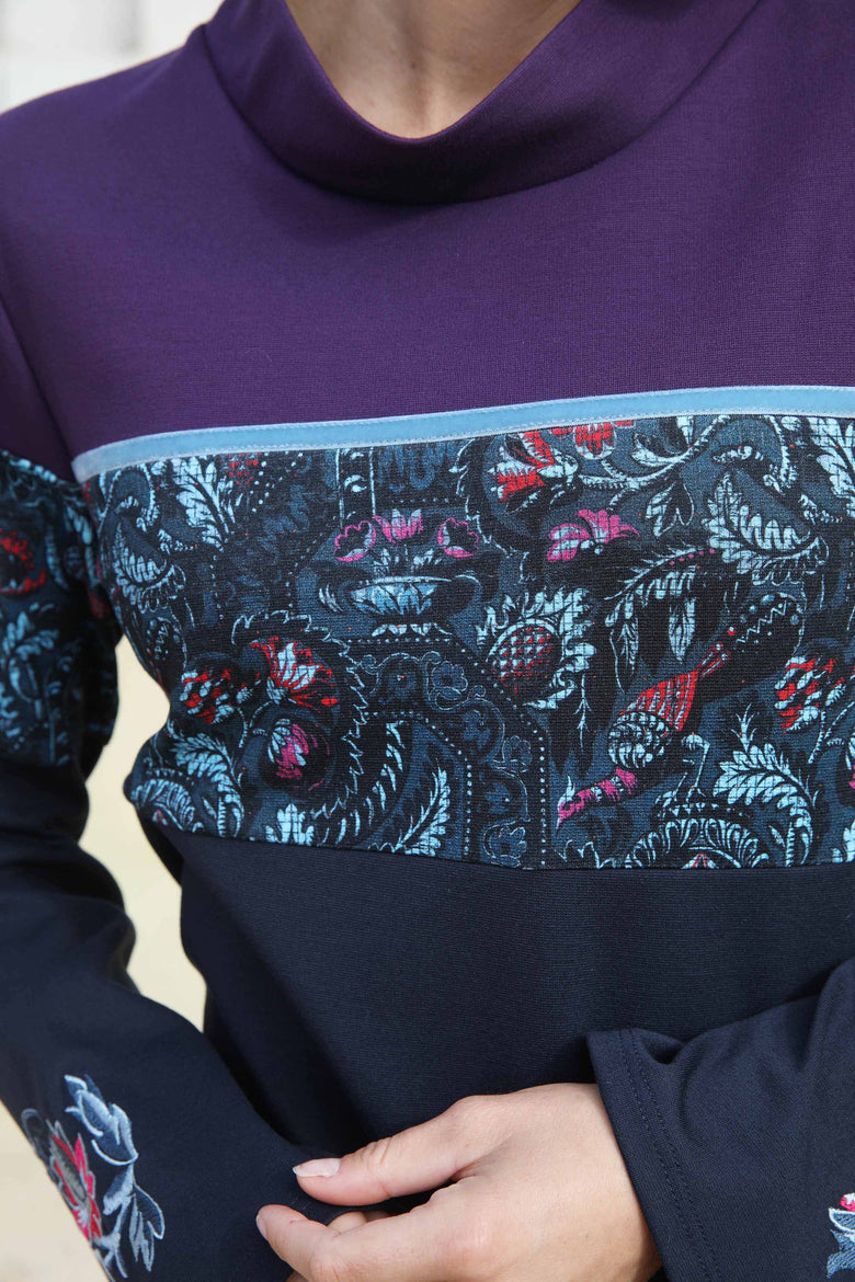 vêtement artist la marque pull-col-montant-memory