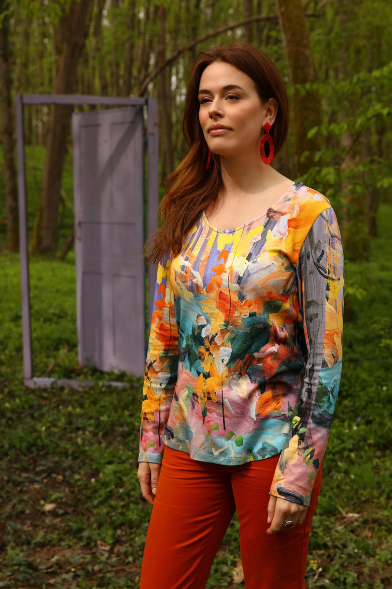 vêtement artist la marque top-imprime-legende-d-automne