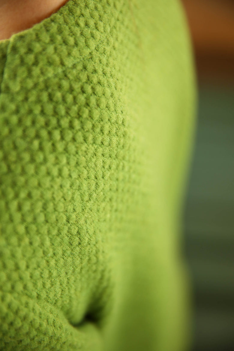 vêtement artist la marque cardigan-vert-fragments