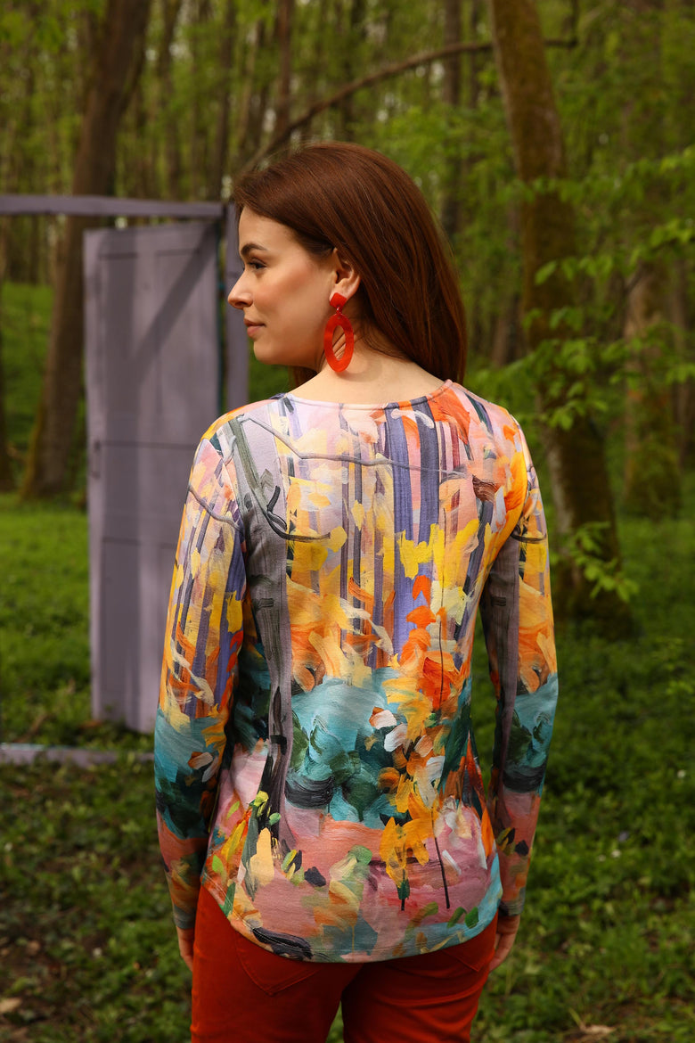 vêtement artist la marque top-imprime-legende-d-automne