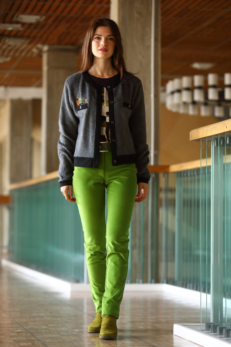 vêtement artist la marque pantalon-velours-fragments