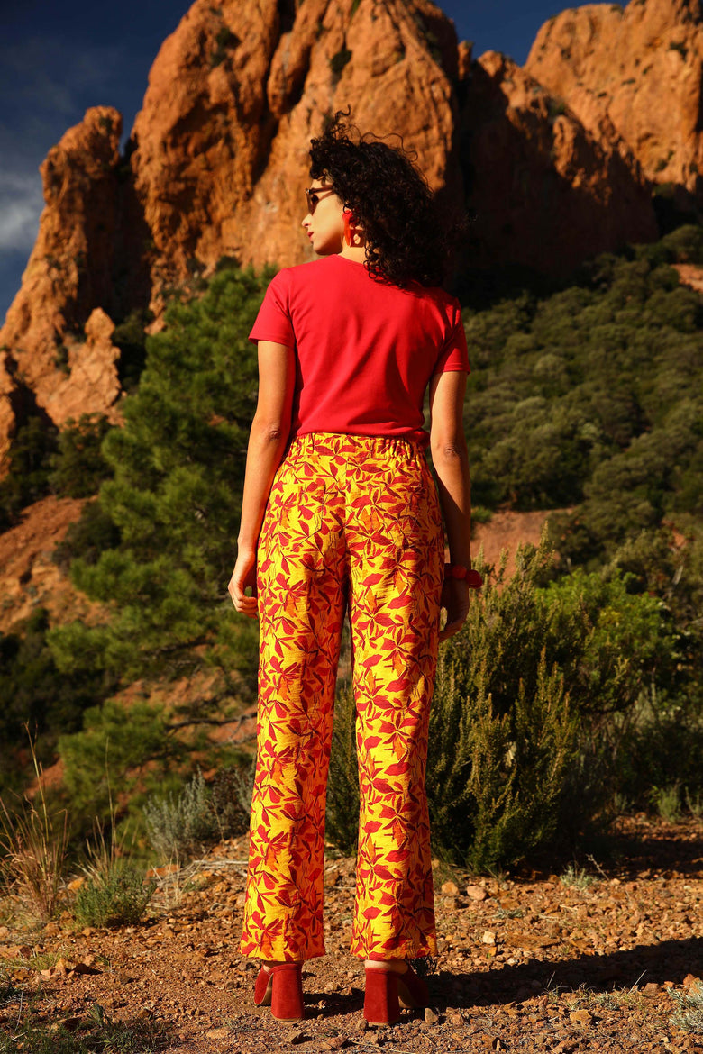 vêtement artist la marque pantalon-imprime-epicee