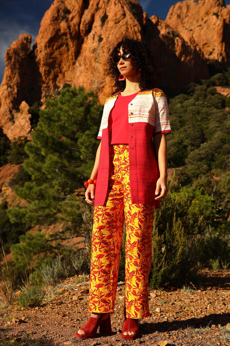 vêtement artist la marque pantalon-imprime-epicee