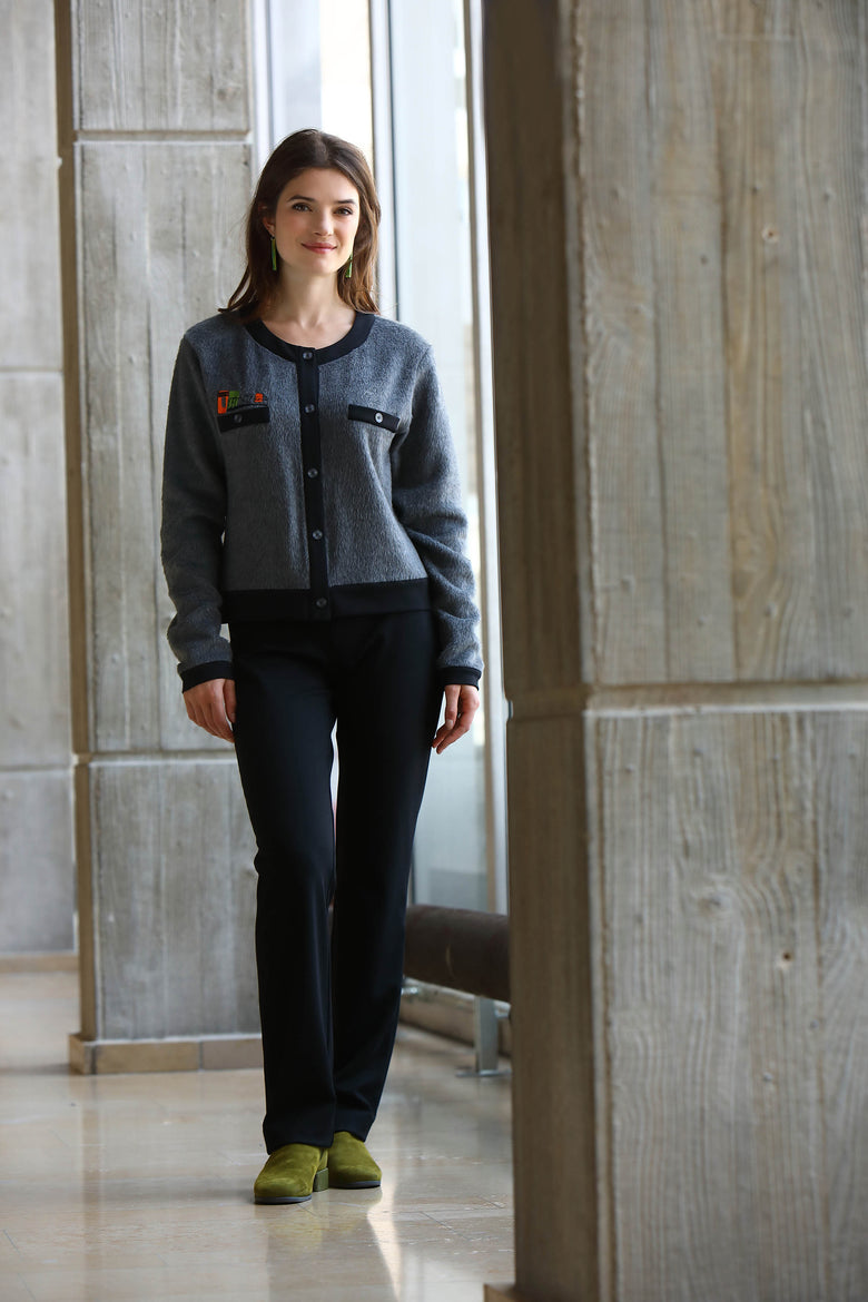 vêtement artist la marque pantalon-maille-fragments
