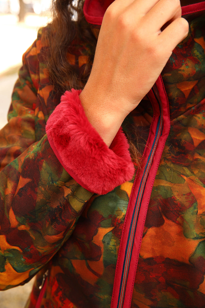 vêtement artist la marque veste-jardins-enchantes