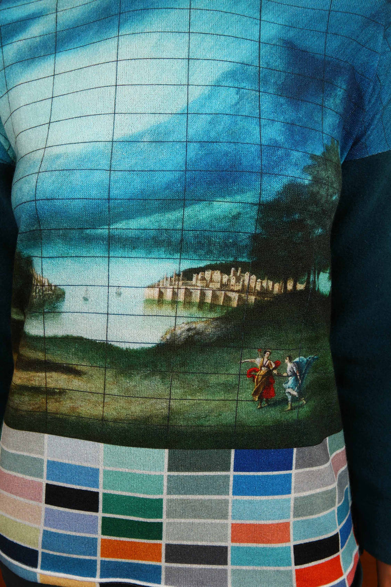 vêtement artist la marque pull-col-rond-harmonia