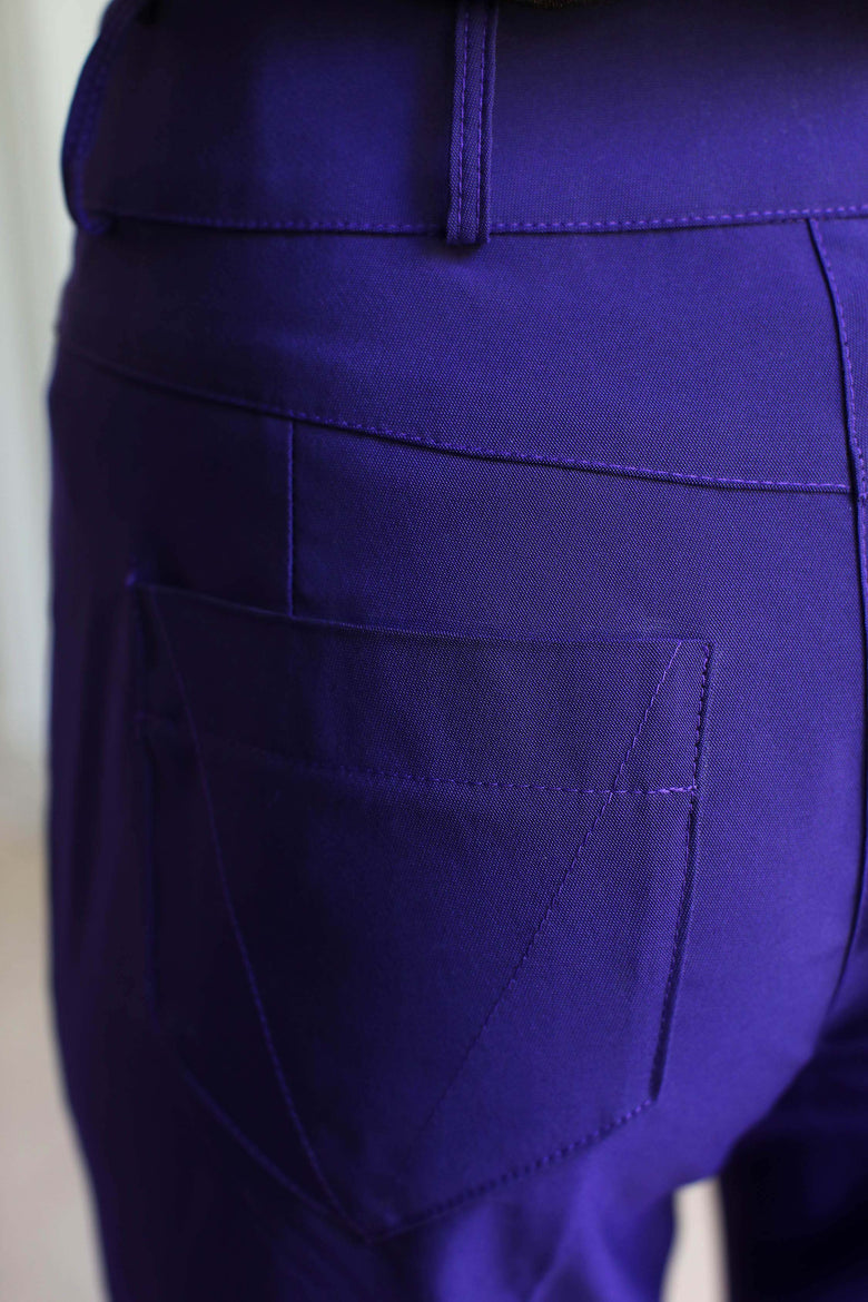 vêtement artist la marque pantalon-couleur-pourpre