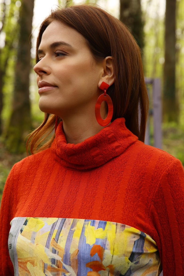vêtement artist la marque pull-col-montant-legende-d-automne