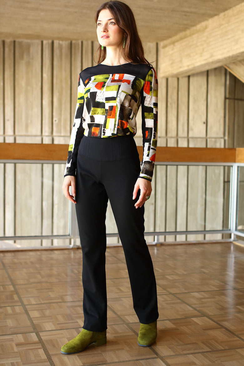 vêtement artist la marque pantalon-maille-fragments