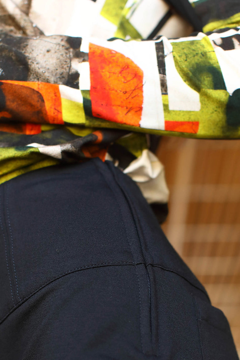 vêtement artist la marque pantalon-maille-fragments