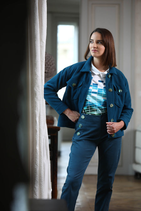 vêtement artist la marque veste-harmonia
