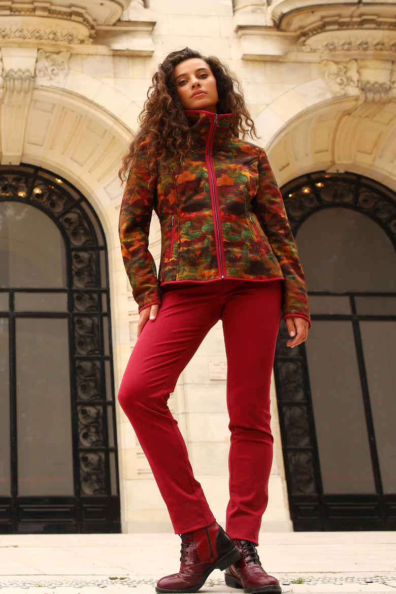 vêtement artist la marque veste-jardins-enchantes