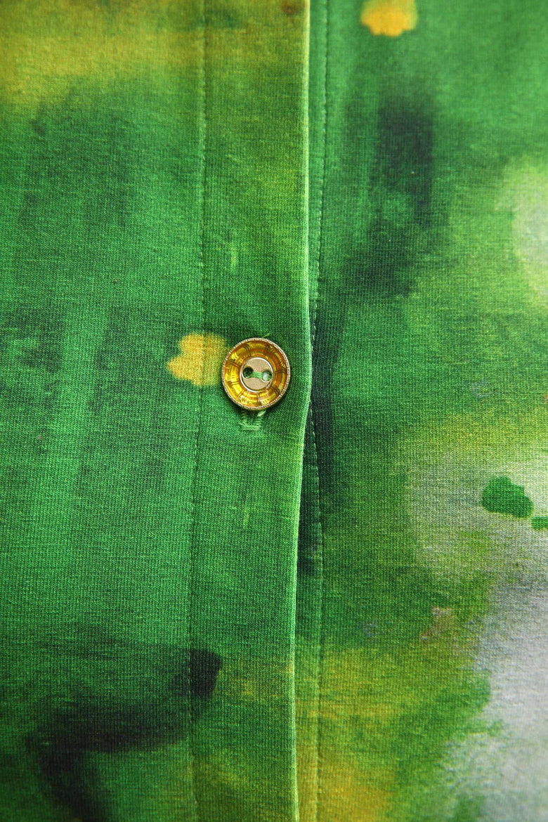 vêtement artist la marque cardigan-vert-en-bonne-compagnie
