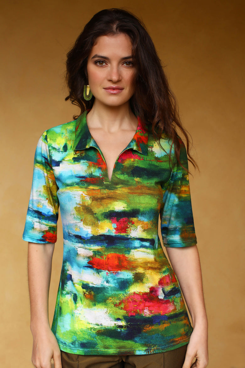 vêtement artist la marque top-manches-coudes-les-beaux-jours