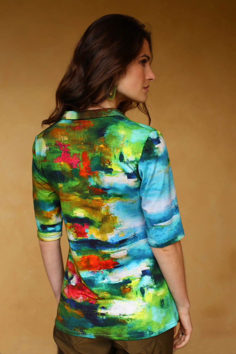 vêtement artist la marque top-manches-coudes-les-beaux-jours
