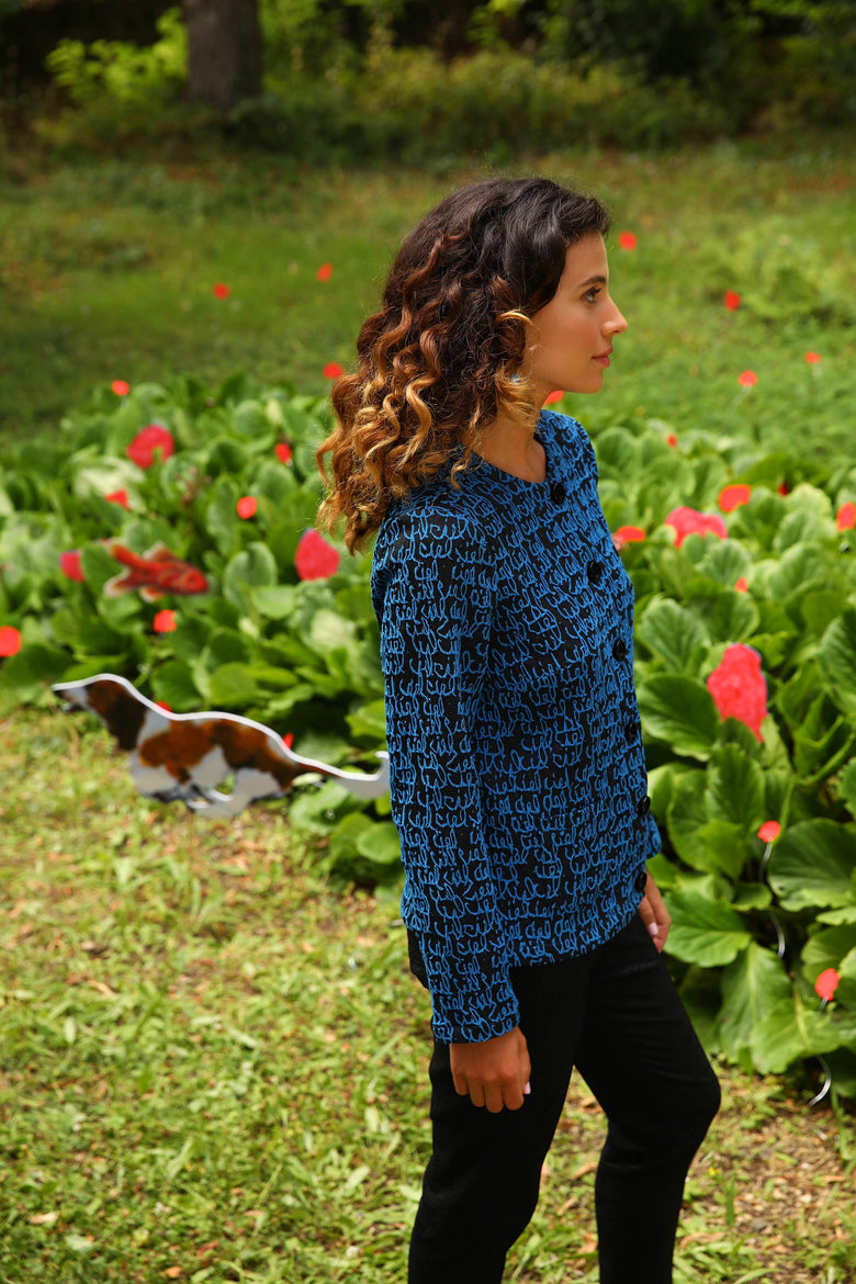vêtement artist la marque veste-jacquard-en-bonne-compagnie