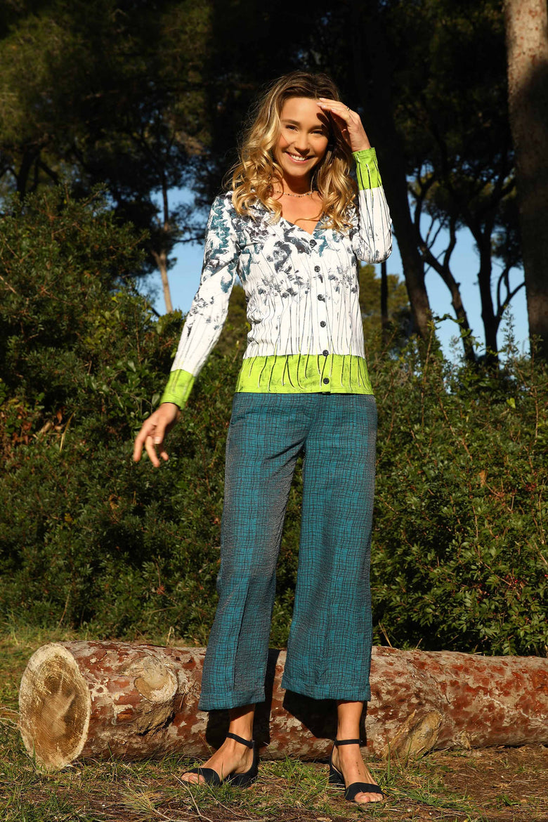 vêtement artist la marque cardigan-un-ete-sous-les-pins