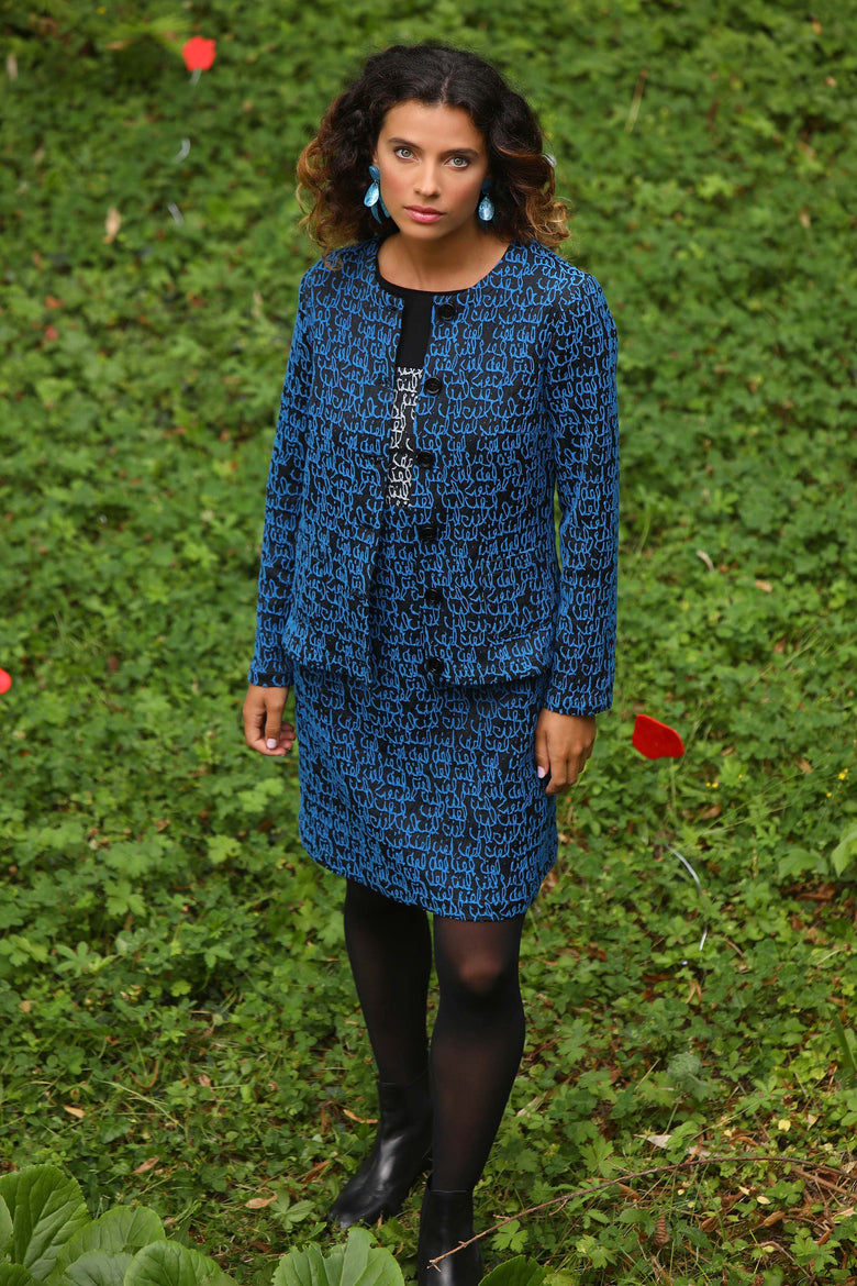 vêtement artist la marque veste-jacquard-en-bonne-compagnie