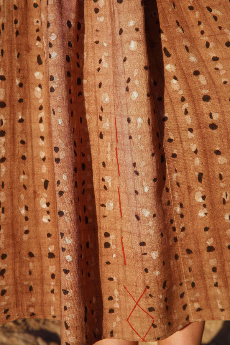 vêtement artist la marque robe-longue-au-fil-de-lin
