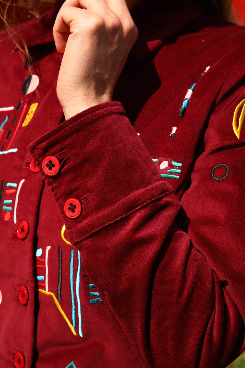 vêtement artist la marque veste-brodee-a-vous-de-jouer