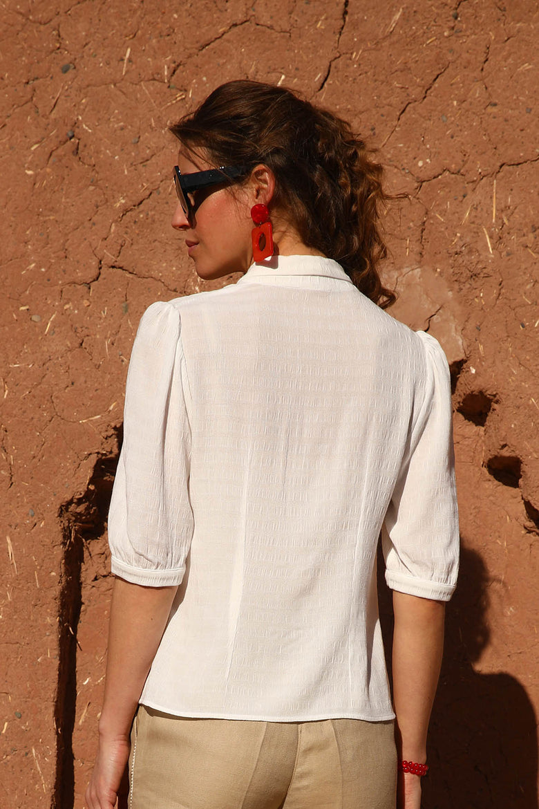 vêtement artist la marque blouse-au-fil-de-lin