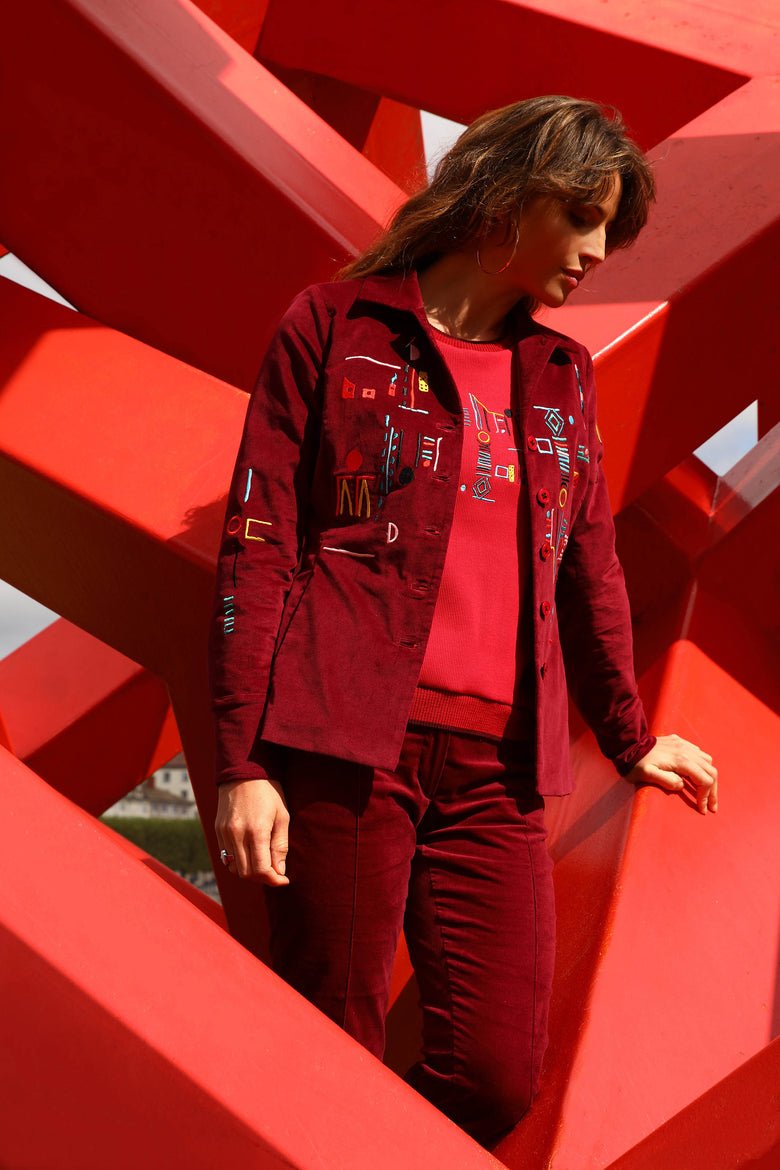 vêtement artist la marque veste-brodee-a-vous-de-jouer