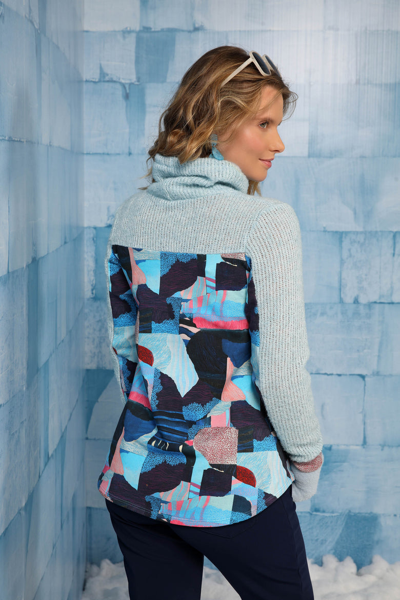 vêtement artist la marque pull-imprime-un-monde-recompose