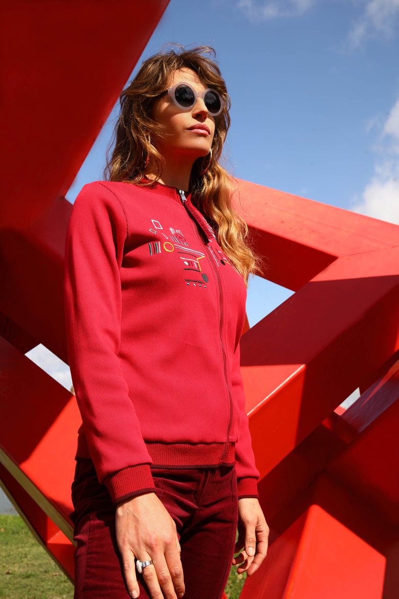 vêtement artist la marque cardigan-brode-a-vous-de-jouer