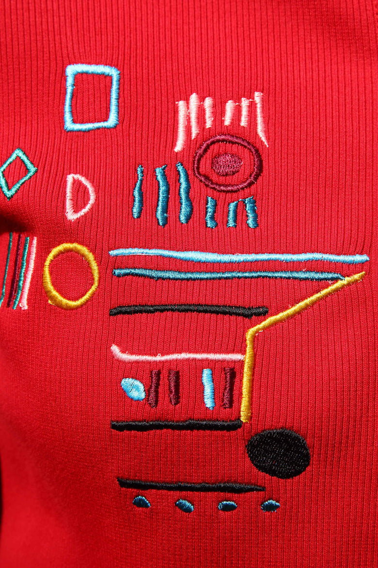 vêtement artist la marque cardigan-brode-a-vous-de-jouer