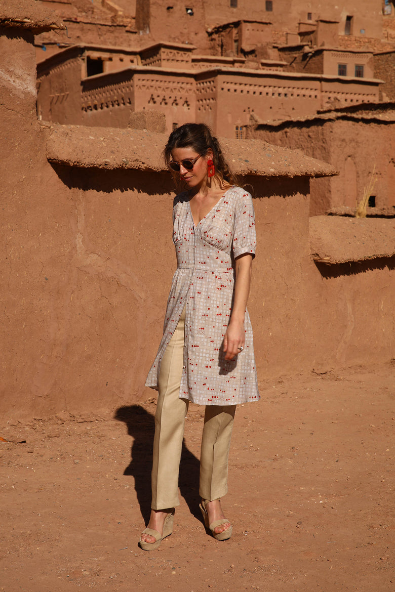 vêtement artist la marque robe-au-fil-de-lin
