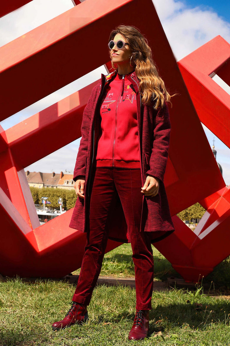 vêtement artist la marque cardigan-brode-a-vous-de-jouer