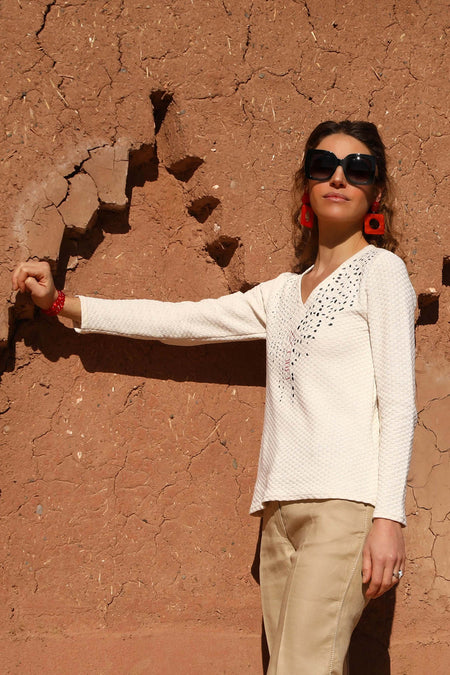 vêtement artist la marque pull-au-fil-de-lin