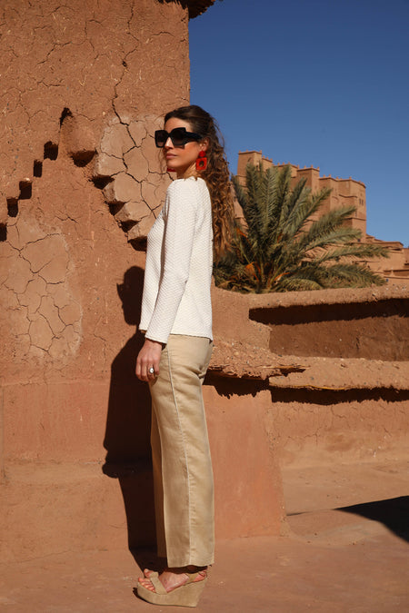 vêtement artist la marque pull-au-fil-de-lin