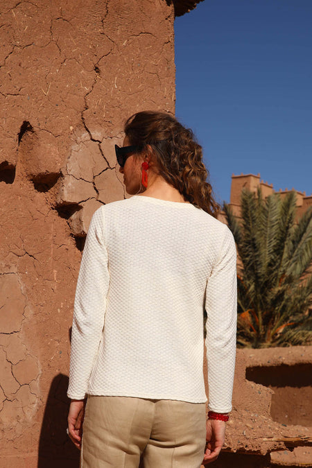 vêtement artist la marque pull-au-fil-de-lin