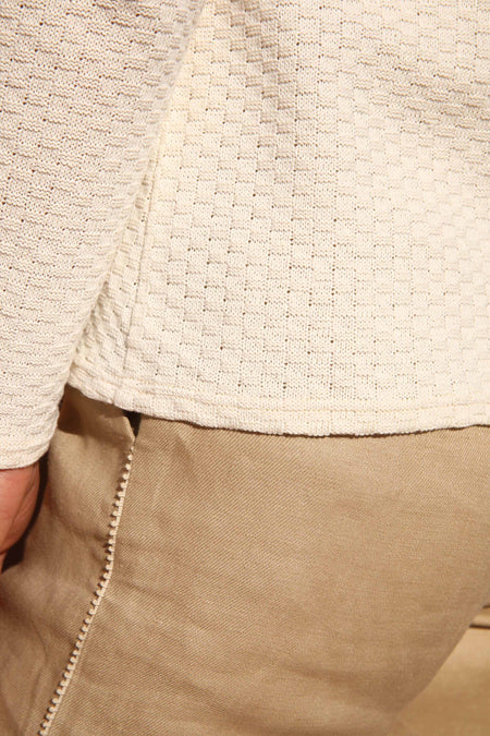 vêtement artist la marque pull-au-fil-de-lin