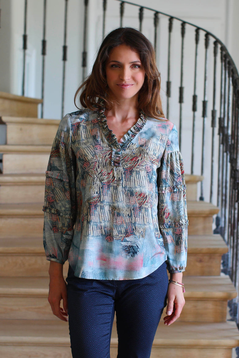 vêtement artist la marque top-lurex-luminescence