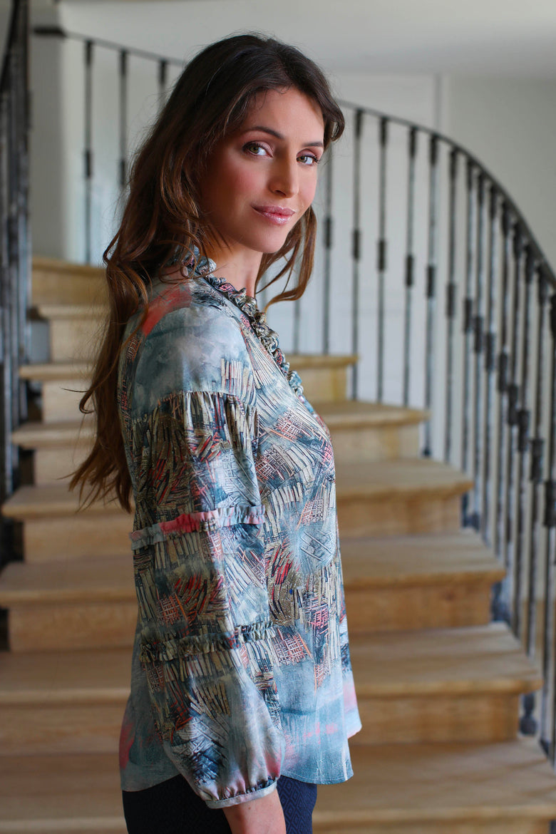 vêtement artist la marque top-lurex-luminescence