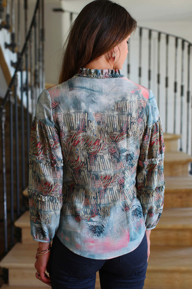 vêtement artist la marque top-lurex-luminescence