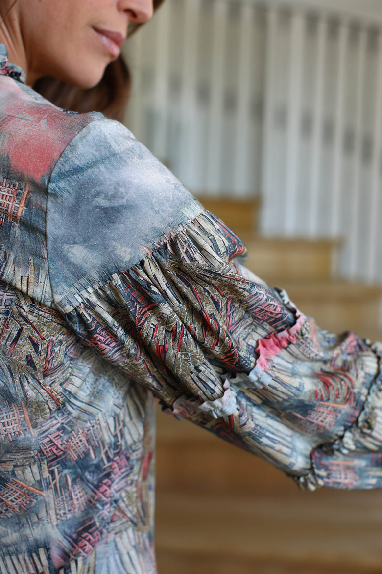 vêtement artist la marque top-lurex-luminescence