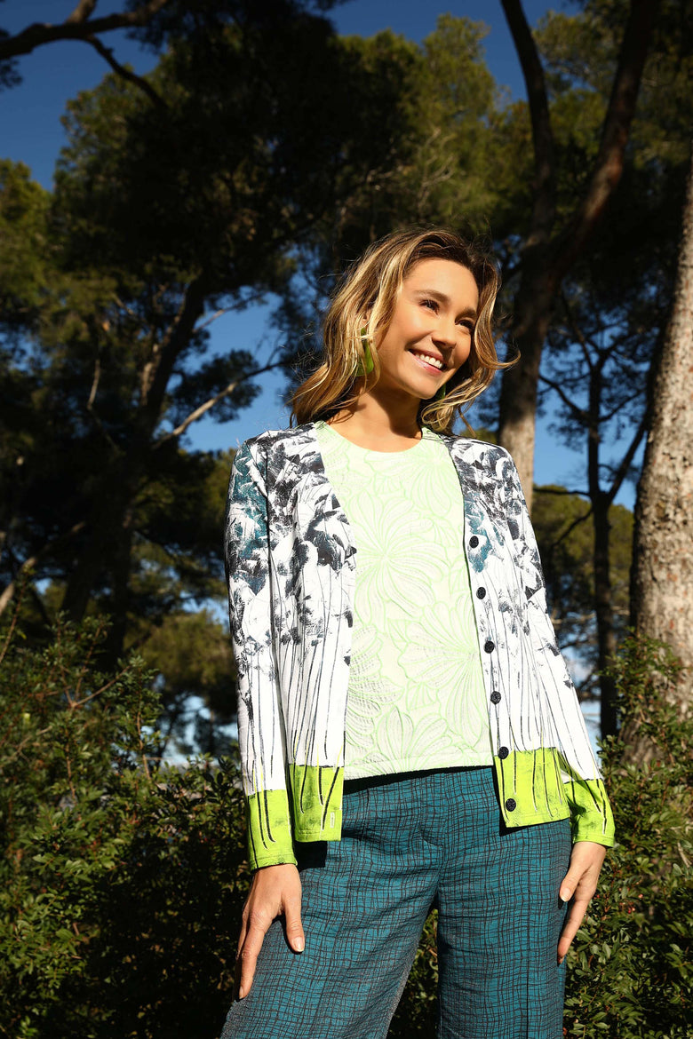 vêtement artist la marque cardigan-un-ete-sous-les-pins