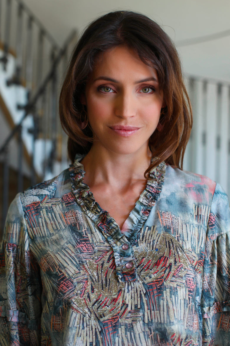 vêtement artist la marque top-lurex-luminescence