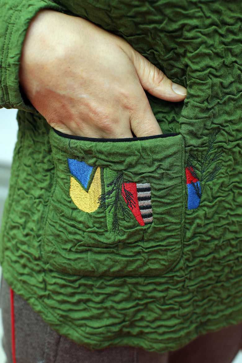 vêtement artist la marque pull-brode-tous-ensemble