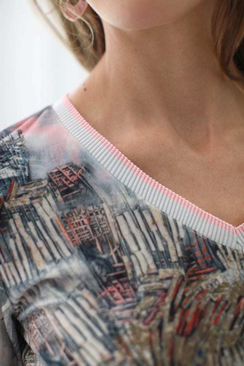 vêtement artist la marque top-velours-luminescence