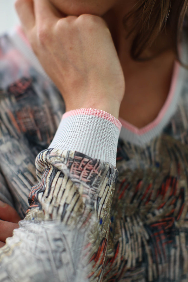 vêtement artist la marque top-velours-luminescence