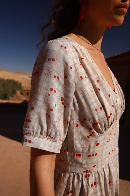 vêtement artist la marque robe-au-fil-de-lin