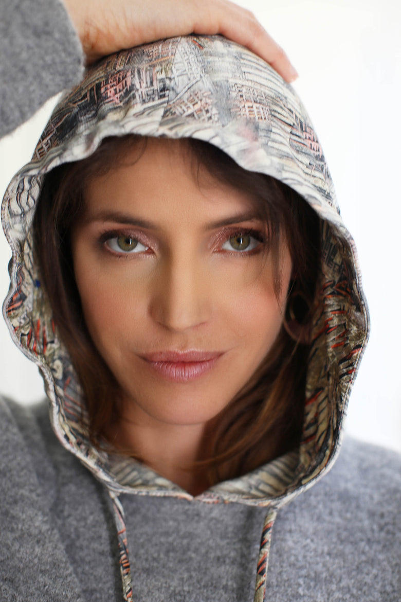 vêtement artist la marque pull-capuche-luminescence